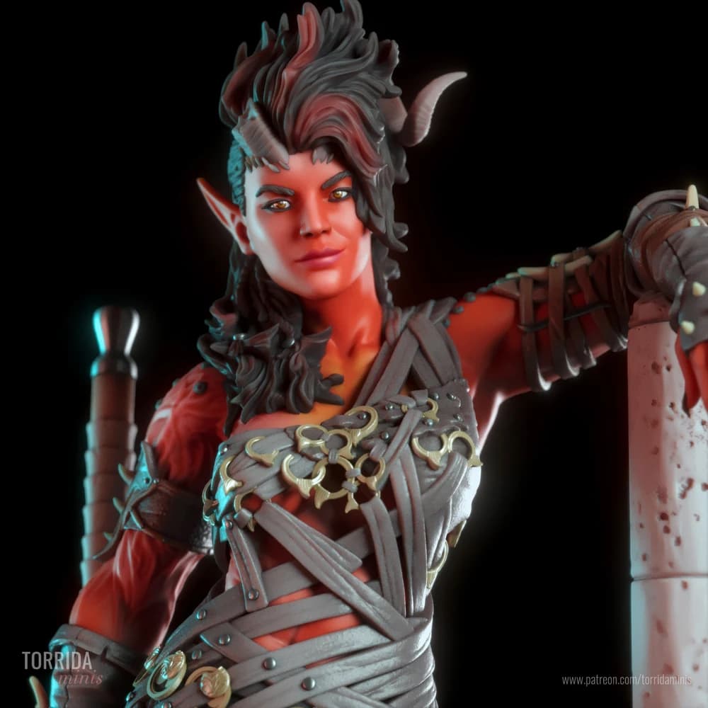 Karlach — Miniatura 3D Fantasia | Torrida Minis