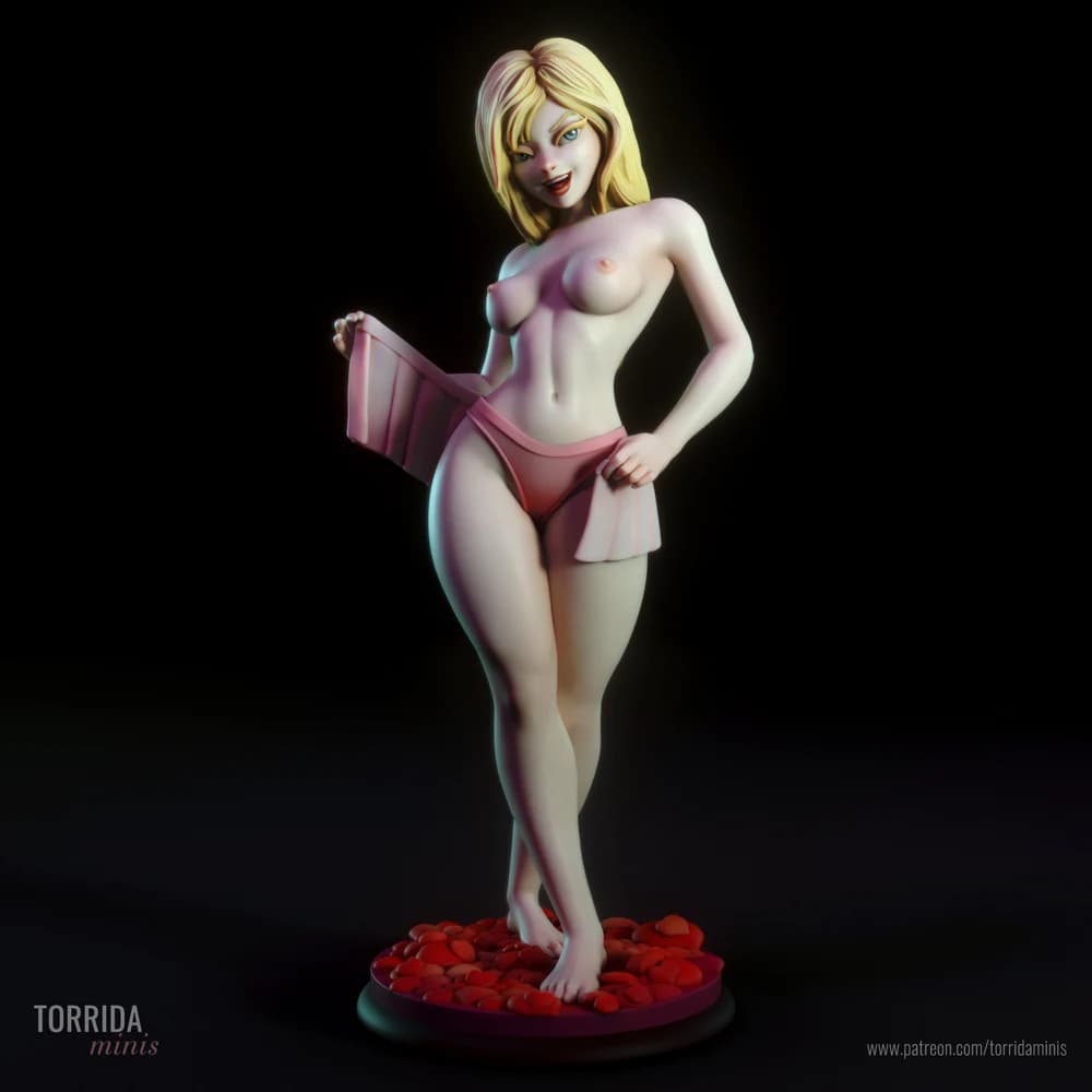 Ellen — Miniatura 3D Pin-up de Verão | Torrida Minis