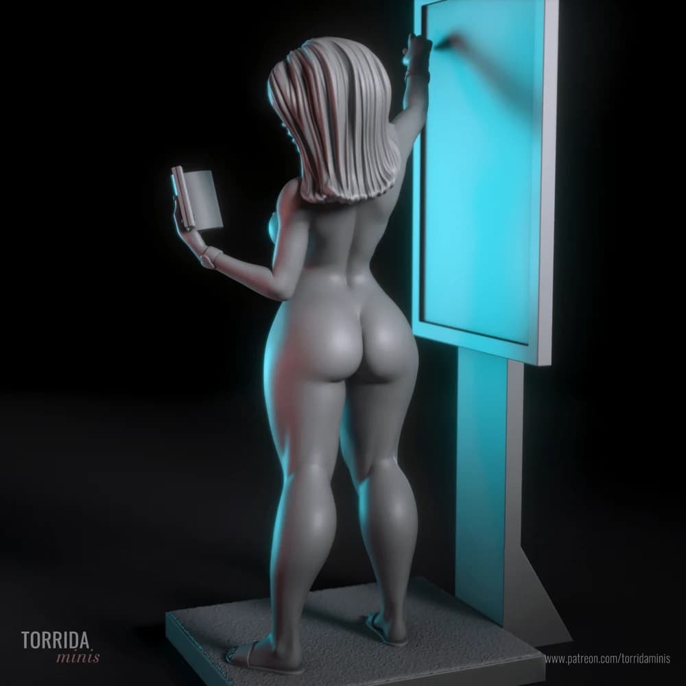 Mari — Miniatura 3D Professora Pin-up | Torrida Minis