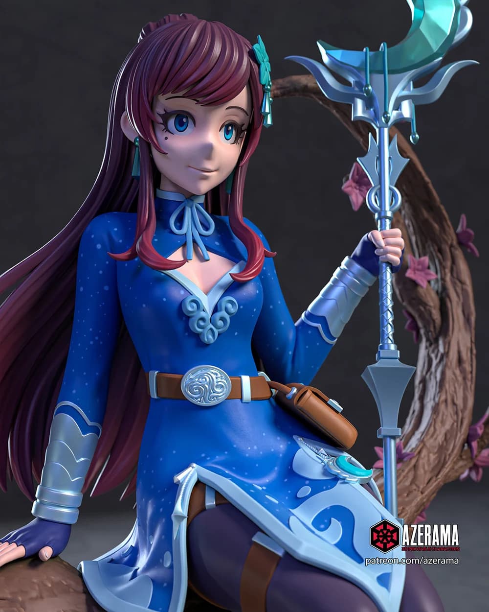 Aoi Haruka — Miniatura 3D Fantasia Oriental | Elite Pinup 3D