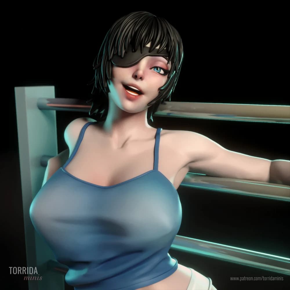Himeno — Miniatura 3D Anime Moderno | Torrida Minis