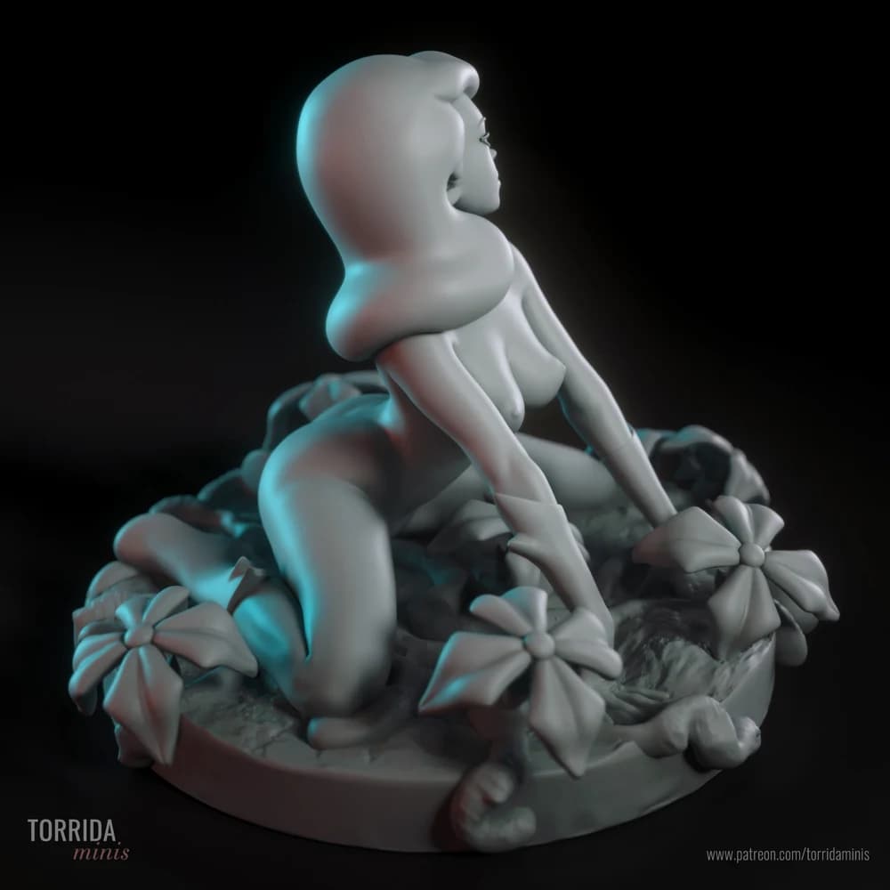 Hera Venenosa — Miniatura 3D Pin-up Fantasia | Torrida Minis