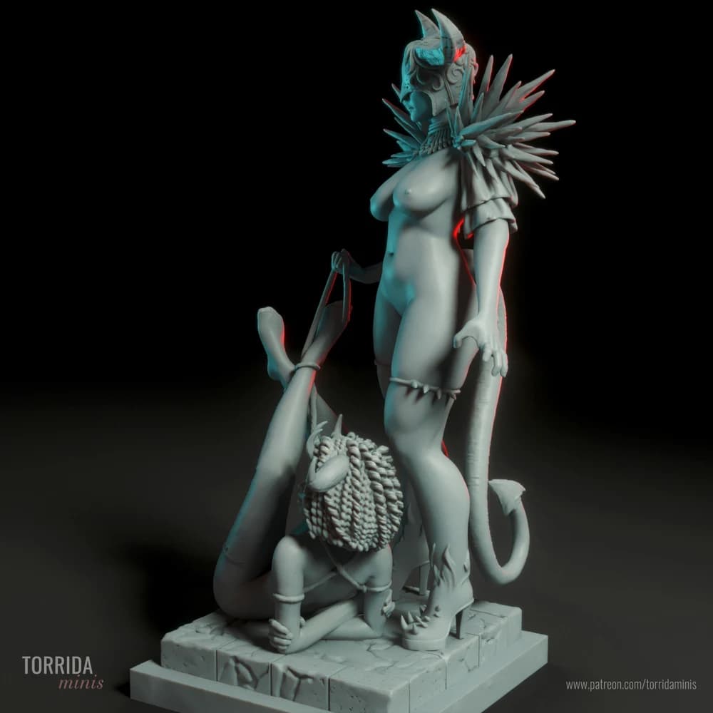 Bilha — Miniatura 3D Fantasia Sombria | Torrida Minis
