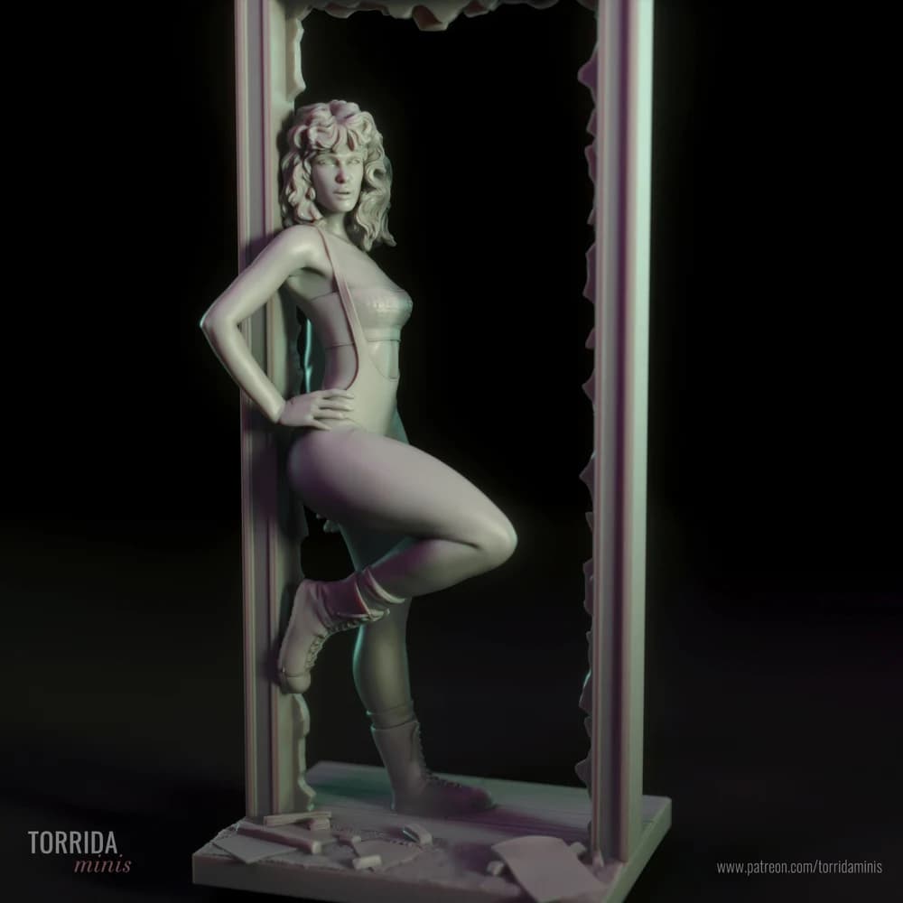 Lisa — Miniatura 3D Pin-up Clássica | Torrida Minis
