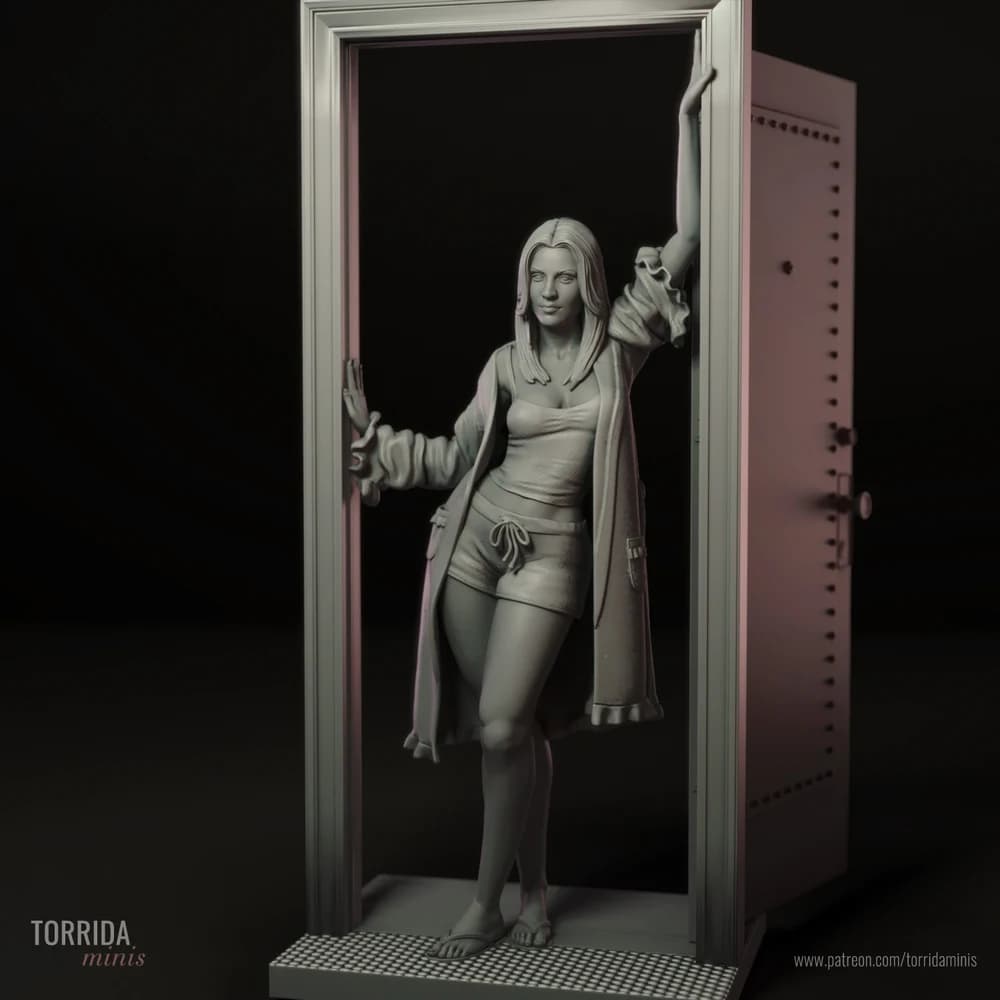 Penny — Miniatura 3D Pin-up Casual | Torrida Minis