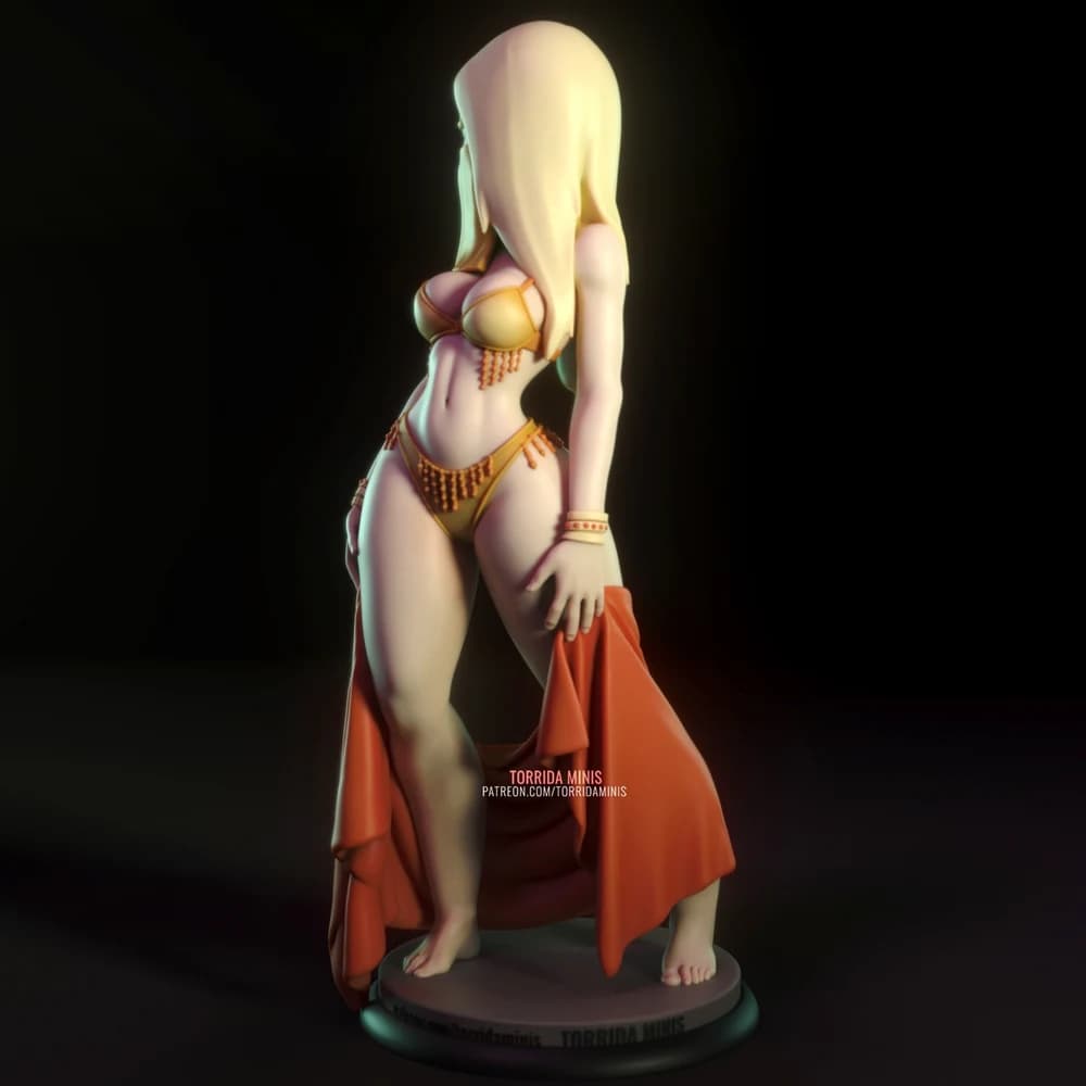 Feiticeira Amarela — Miniatura 3D Fantasia Oriental | Torrida Minis