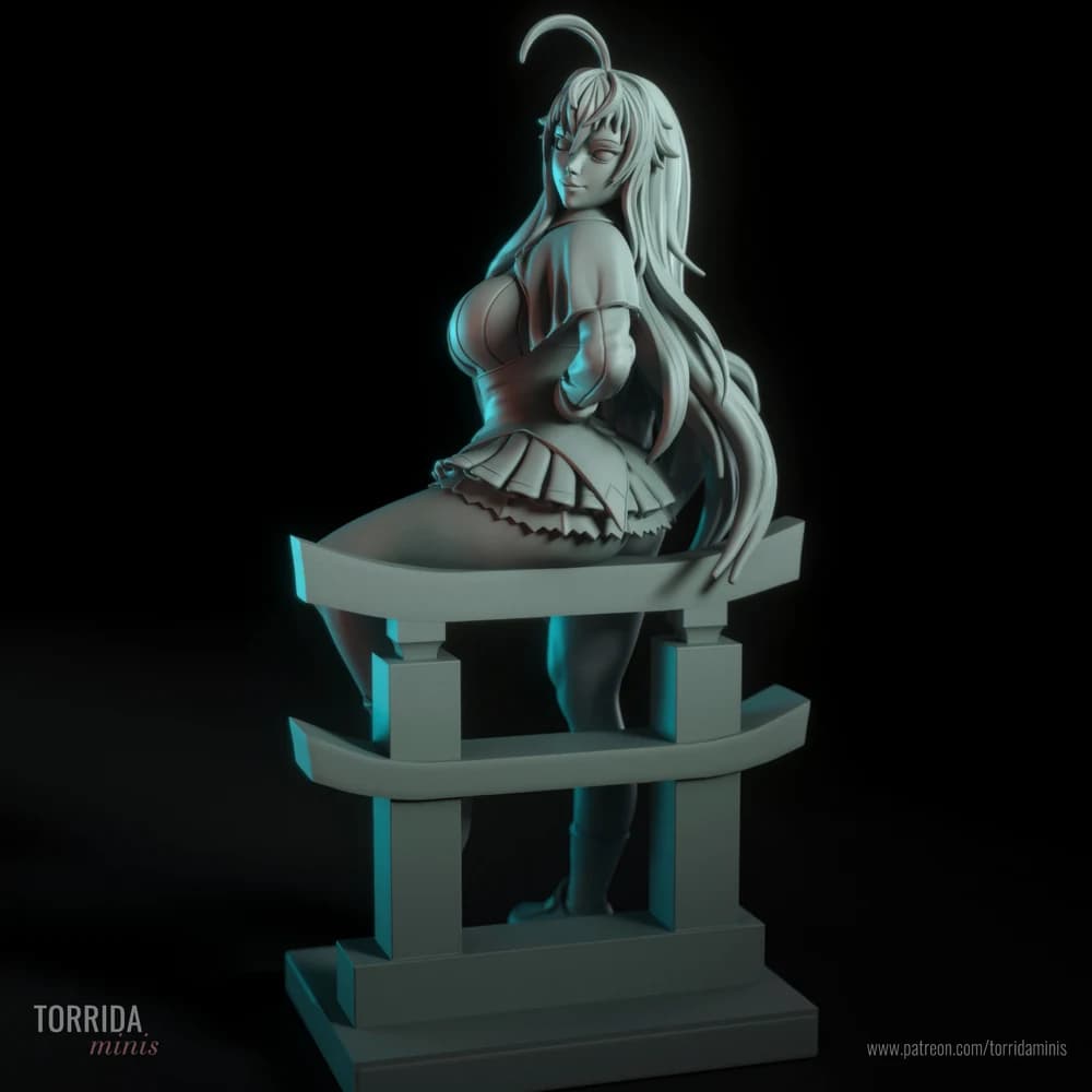 Rias Gremory — Miniatura 3D Oriental | Torrida Minis