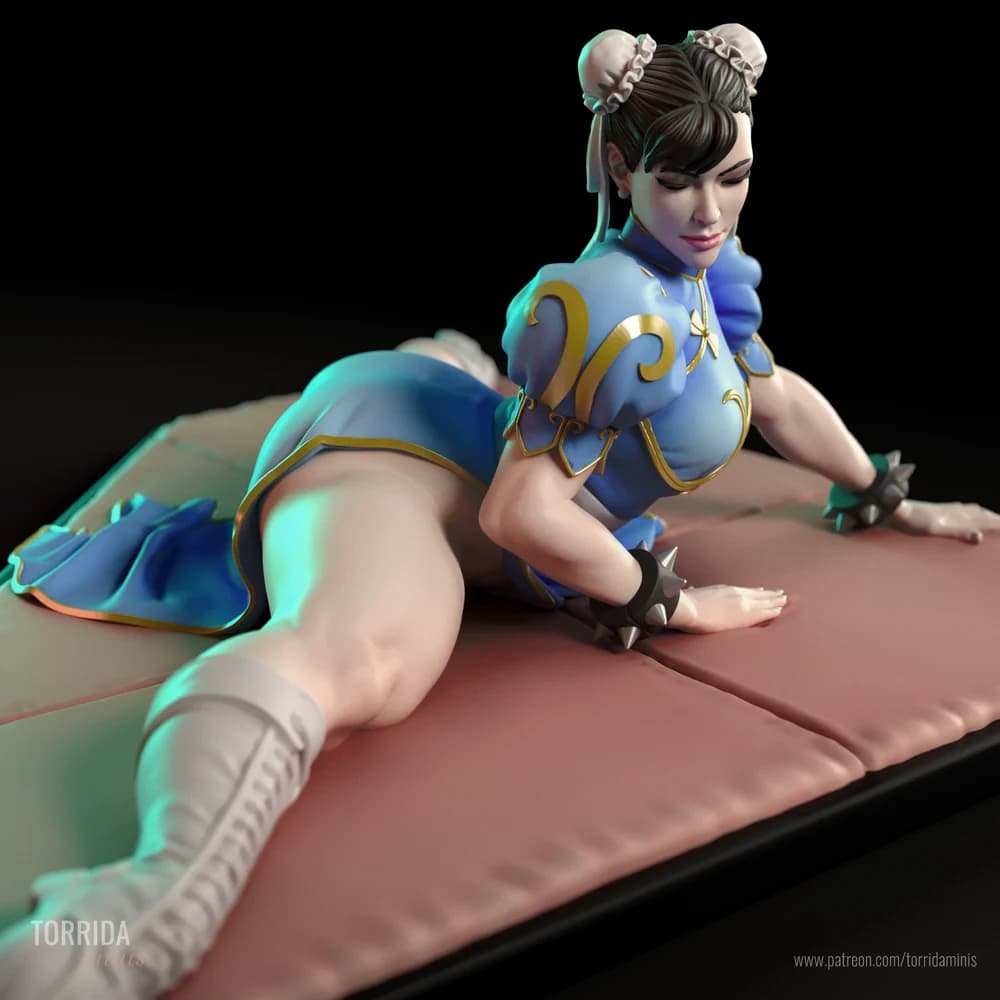 Chun Li — Miniatura 3D Oriental | Torrida Minis
