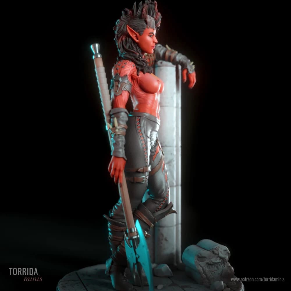 Karlach — Miniatura 3D Fantasia | Torrida Minis