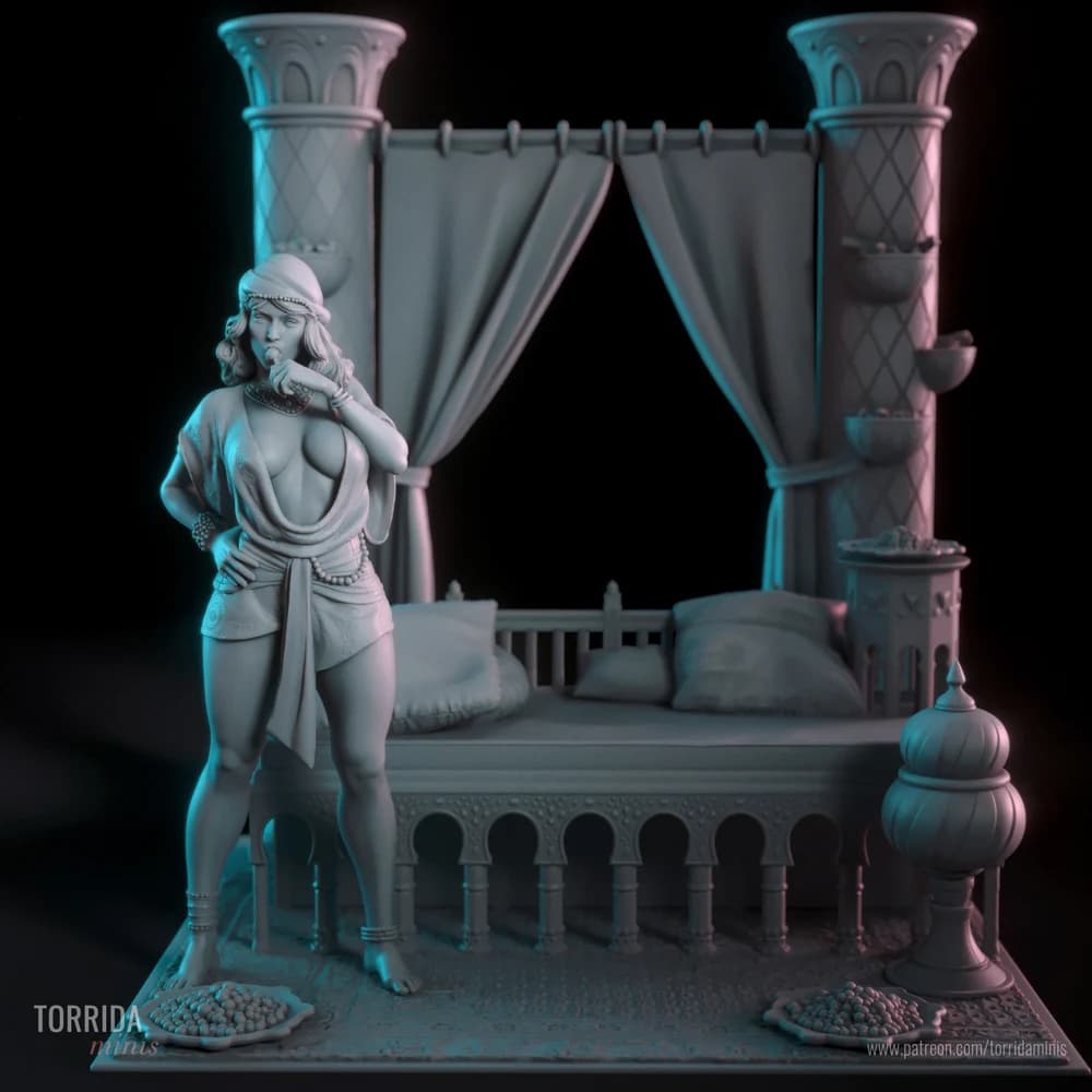 Sanem — Miniatura 3D Oriental | Torrida Minis