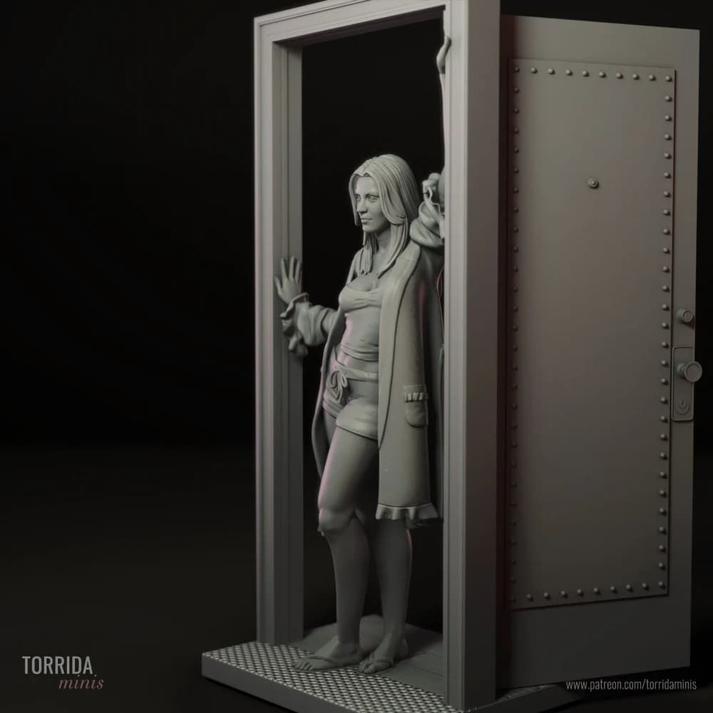 Penny — Miniatura 3D Pin-up Casual | Torrida Minis