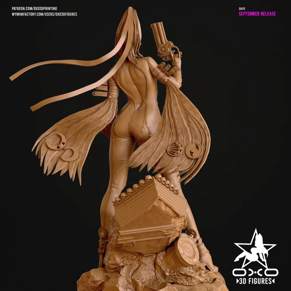 Bayonetta — Miniatura 3D Fantasia | OXO3D