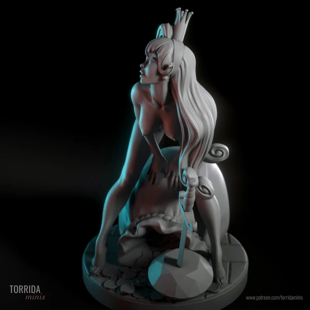 Princesa Daphne — Miniatura 3D Fantasia | Torrida Minis