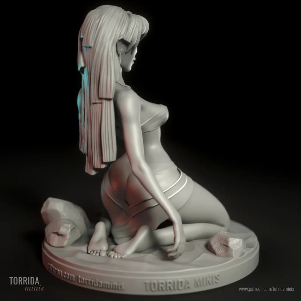 Kida — Miniatura 3D Fantasia Tribal | Torrida Minis