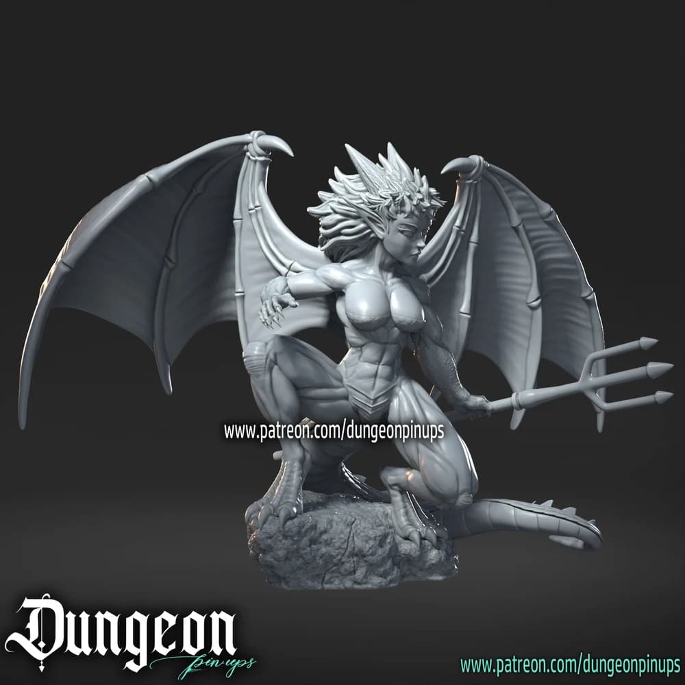 Draconica — Miniatura 3D Fantasia | RN Estudio