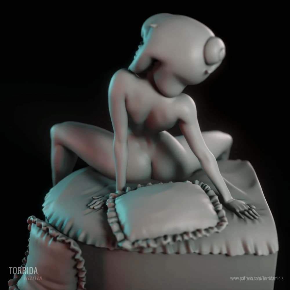 Holli Would — Miniatura 3D Pin-up Cartoon | Torrida Minis