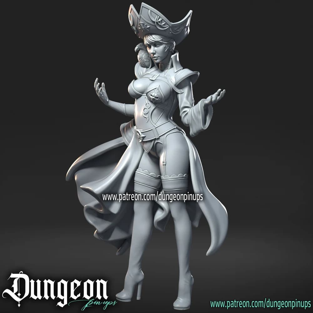 Marigold — Miniatura 3D Pirata | RN Estudio