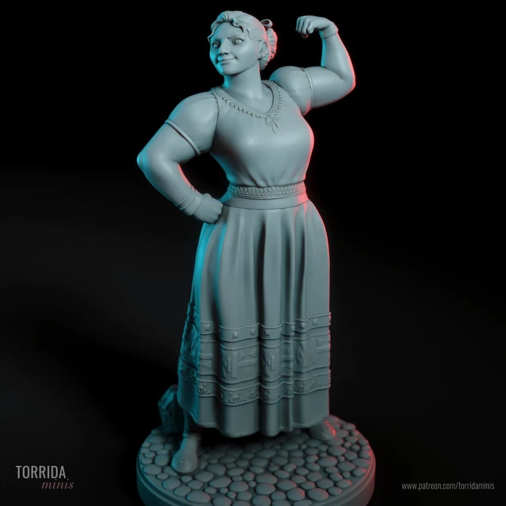 Luisa — Miniatura 3D Fantasia | Torrida Minis