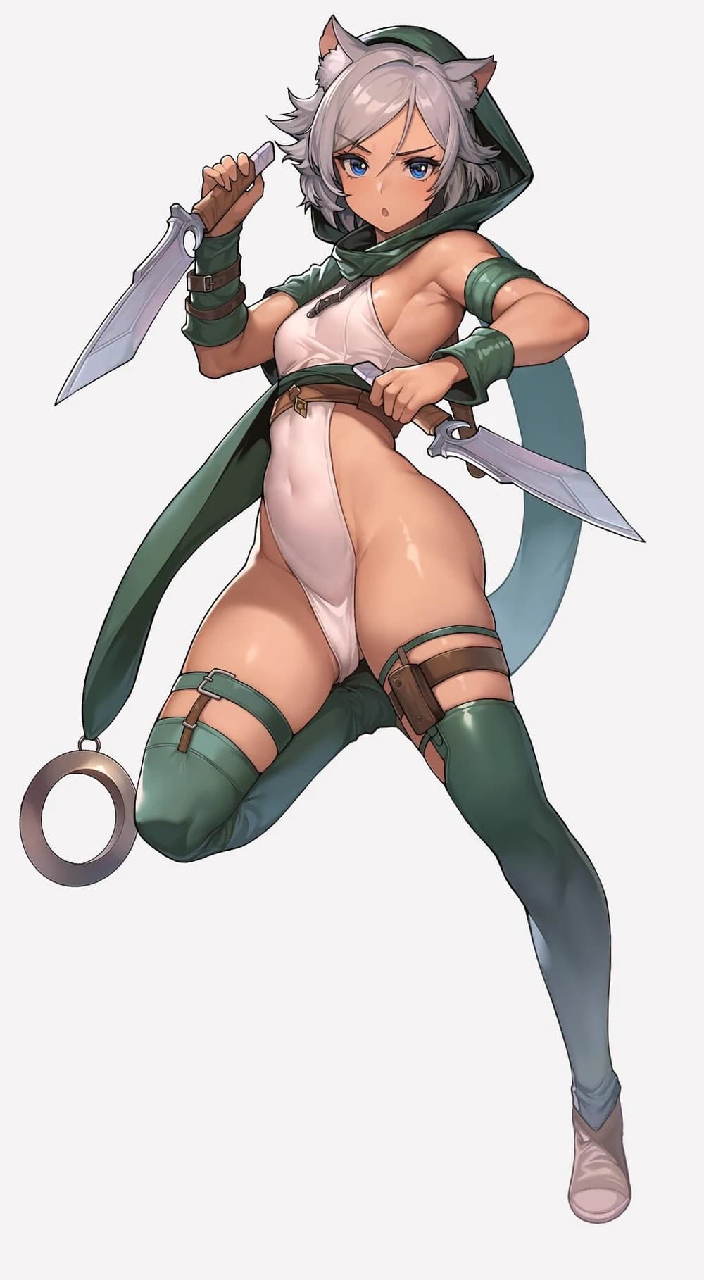Nekosin — Miniatura 3D Fantasia Ninja | RN Estudio