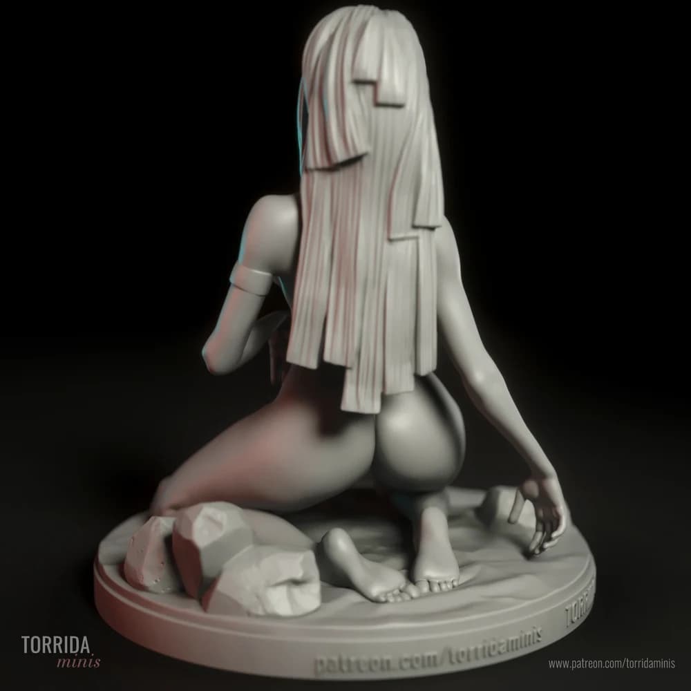 Kida — Miniatura 3D Fantasia Tribal | Torrida Minis