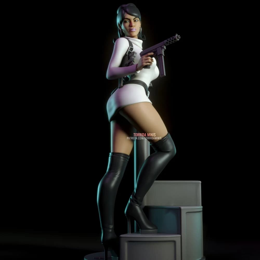 Lana Kane — Miniatura 3D Espiã | Torrida Minis
